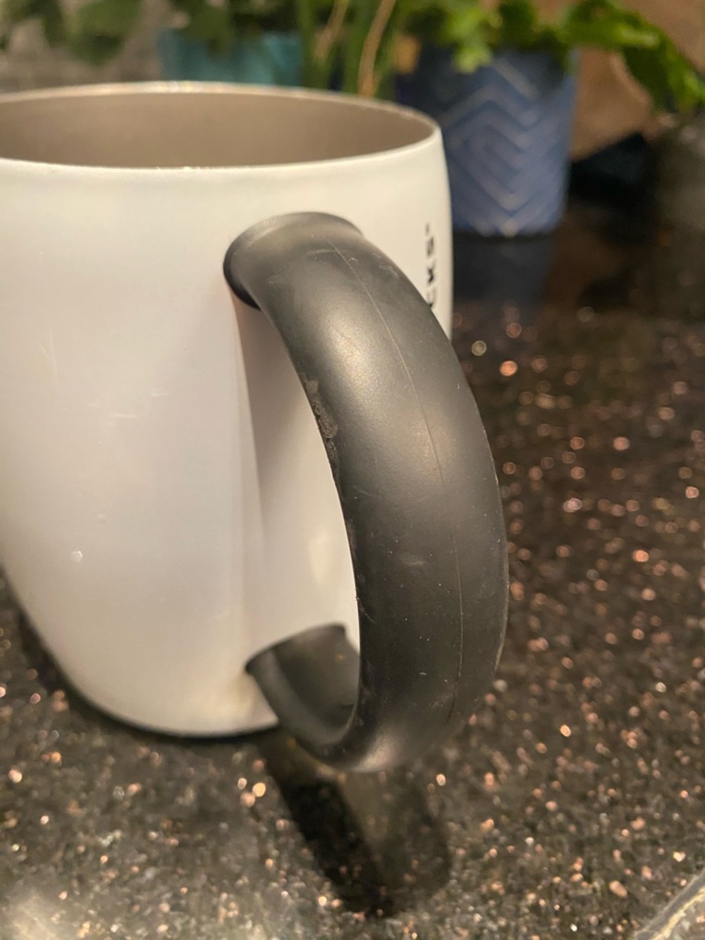 Starbucks Stainless Steel White Mug 14oz - Picture 3 of 9